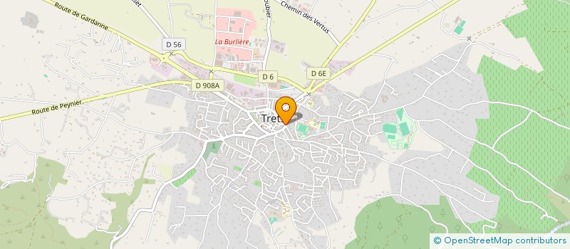 localisation de l'entreprise KOURANT D ART à TRETS