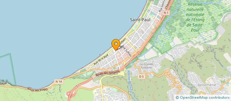 localisation de l'entreprise KOURONE à SAINT-PAUL