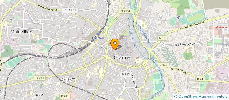 localisation de l'entreprise KOURTEO ASSURANCES à CHARTRES