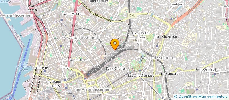 localisation de l'entreprise KOURTRAJME MARSEILLE à MARSEILLE