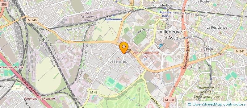 localisation de l'entreprise KOURTYARD à LEZENNES