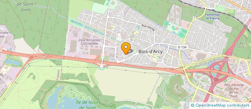 localisation de l'entreprise KOUSH IMMOBILIER  BOIS-D'ARCY