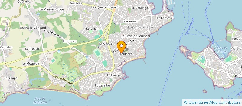 localisation de l'entreprise KOUSTAVEL CONSEILS  LARMOR-PLAGE