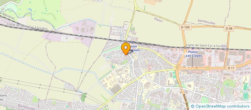 localisation de l'entreprise KOUT.HOLDING  PLAISIR