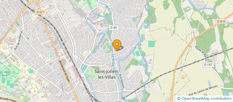 localisation de l'entreprise KOUYI à SAINT-JULIEN-LES-VILLAS