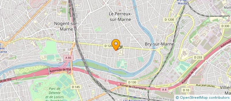 localisation de l'entreprise KOUZ CONSEIL à LE PERREUX-SUR-MARNE