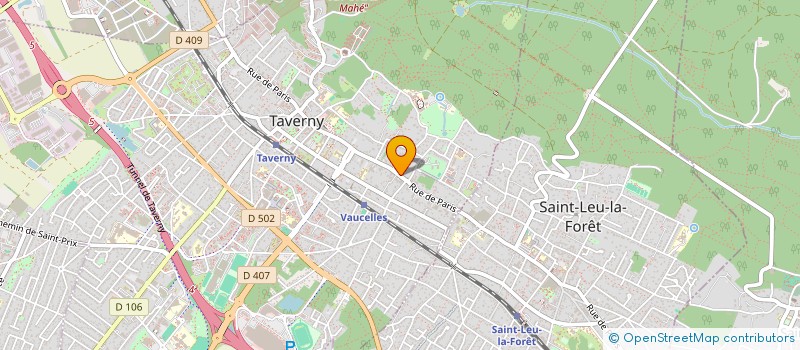 localisation de l'entreprise KOUZOU SERVICES  TAVERNY