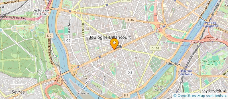 localisation de l'entreprise KOVA à BOULOGNE-BILLANCOURT