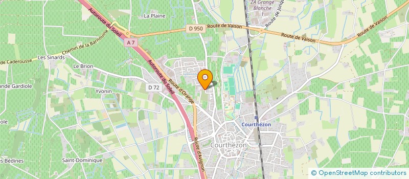 localisation de l'entreprise KOVACS  COURTHEZON