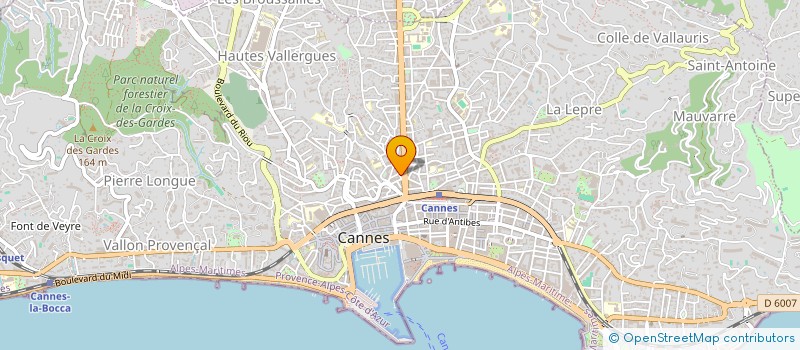 localisation de l'entreprise KOVRU BEAUTE à CANNES