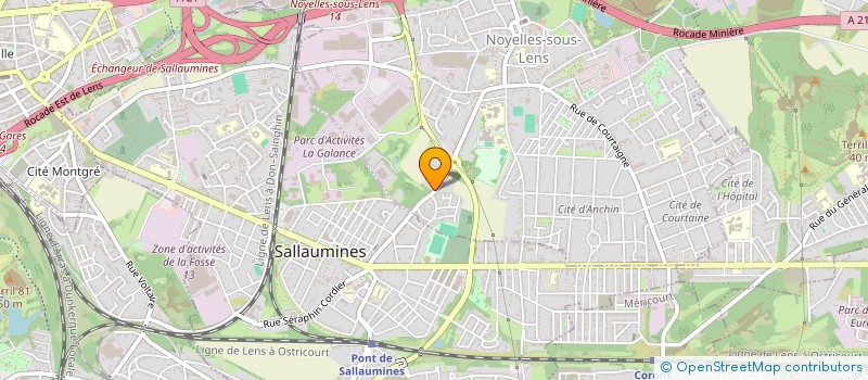 localisation de l'entreprise KOWALCZYK  NOYELLES-SOUS-LENS