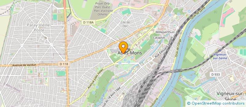 localisation de l'entreprise KOWALCZYK INDIVISION à ATHIS-MONS