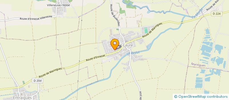 localisation de l'entreprise KOWALIMMO  SAINT-LAURE