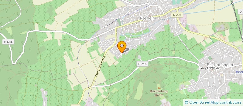 localisation de l'entreprise KOWES EXPRESS  ROSHEIM