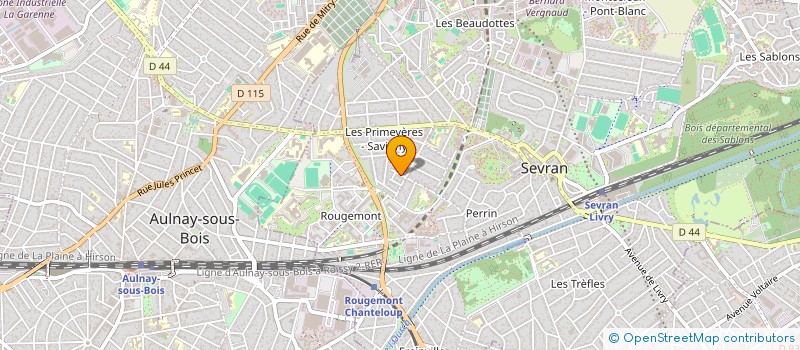 localisation de l'entreprise KOWO CORP à SEVRAN