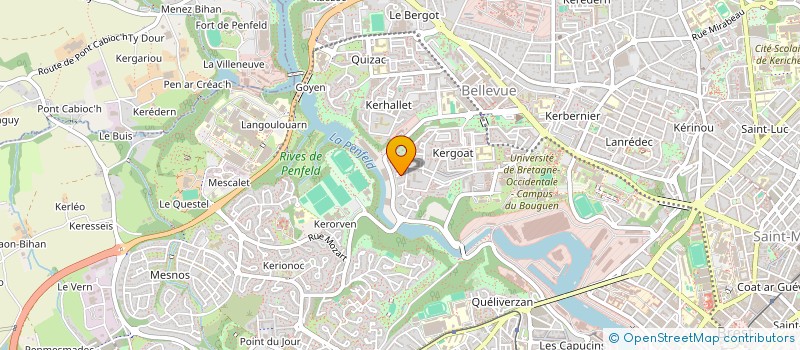 localisation de l'entreprise KOWORK BEAUTY  BREST