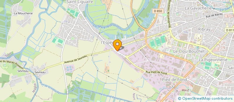 localisation de l'entreprise KOYA79 à NIORT