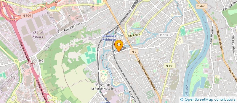 localisation de l'entreprise KOYANET à CORBEIL-ESSONNES