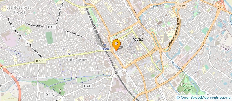 localisation de l'entreprise KOYEBA KOLUKA à TROYES