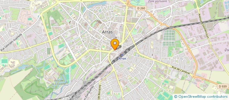 localisation de l'entreprise KOYLUM à ARRAS