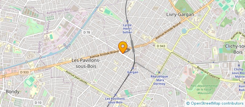 localisation de l'entreprise KOZ KEBAB  LES PAVILLONS-SOUS-BOIS