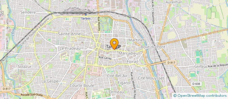 localisation de l'entreprise KOZA M ET A à TARBES