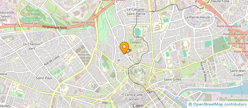 localisation de l'entreprise KOZACZYK AVOCAT à CAEN