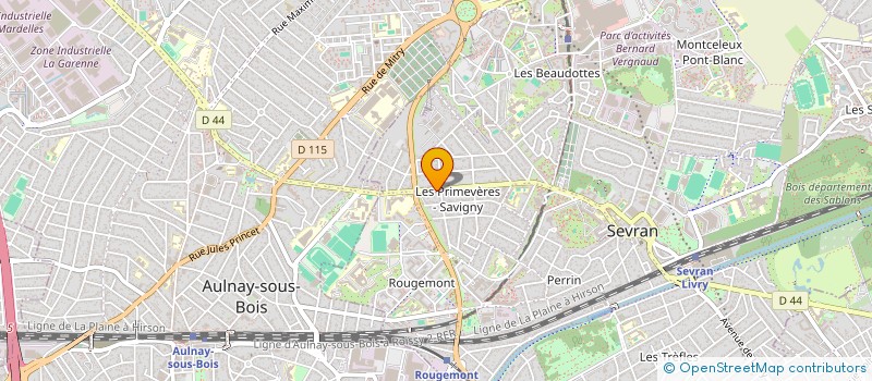 localisation de l'entreprise KOZAK à SEVRAN