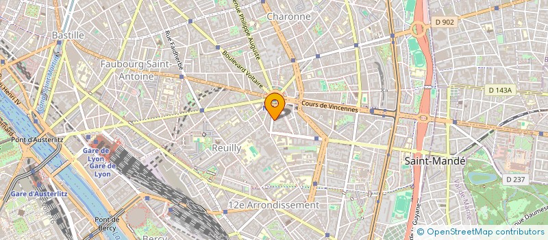 localisation de l'entreprise KOZAK BEHAR ET COMPAGNIE  PARIS