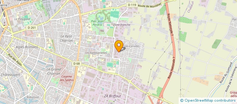 localisation de l'entreprise KOZEO  VALENCE