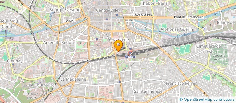 localisation de l'entreprise KOZH ENSEMBLE LE GERONTOPOLE DE BRETAGNE à RENNES