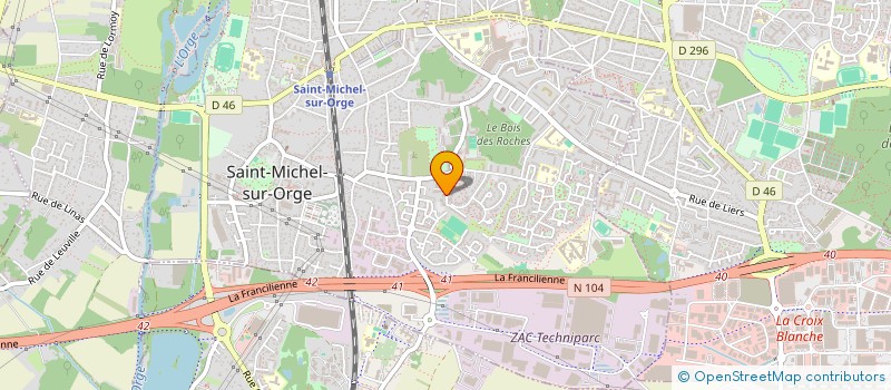 localisation de l'entreprise KOZI-TRANSPORTS à SAINT-MICHEL-SUR-ORGE