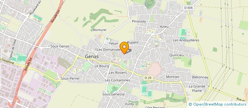 localisation de l'entreprise KOZIMMO à GENAS