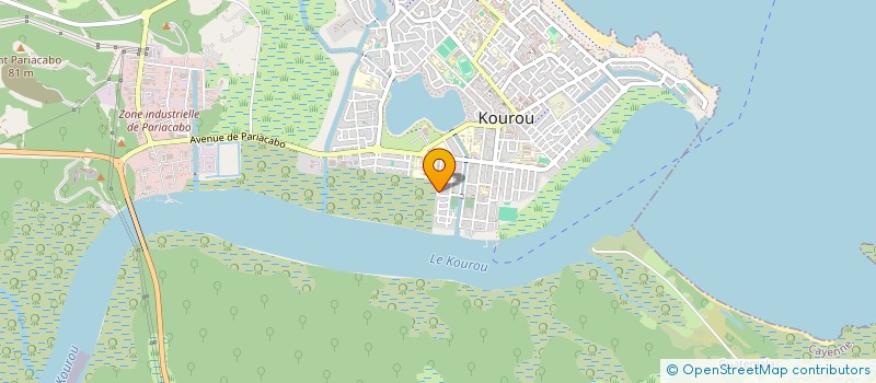 localisation de l'entreprise KOZIMMO DESIGN 3D à KOUROU