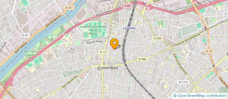 localisation de l'entreprise KOZIMO à COLOMBES