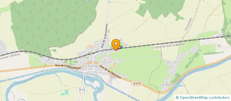 localisation de l'entreprise KOZJEK  ORCHAMPS