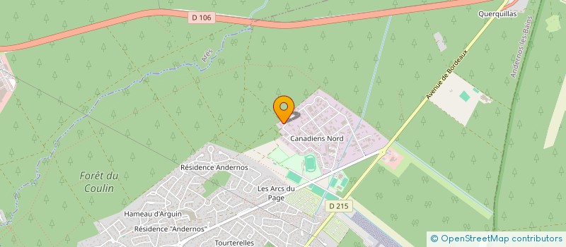 localisation de l'entreprise KOZOOM MULTIMEDIA à ANDERNOS-LES-BAINS