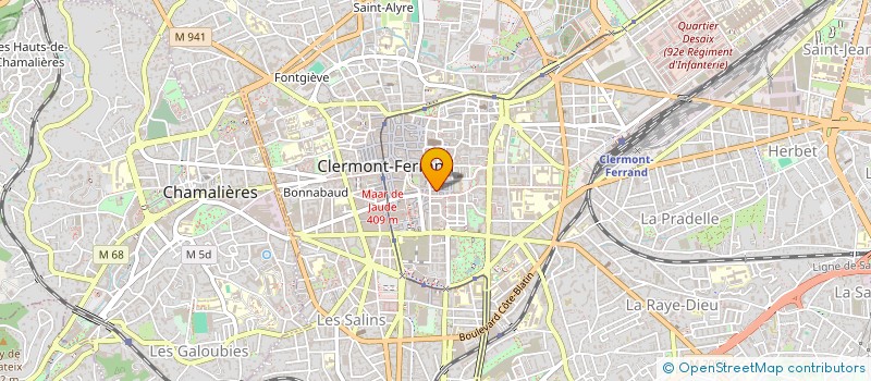 localisation de l'entreprise KOZY  CLERMONT-FERRAND