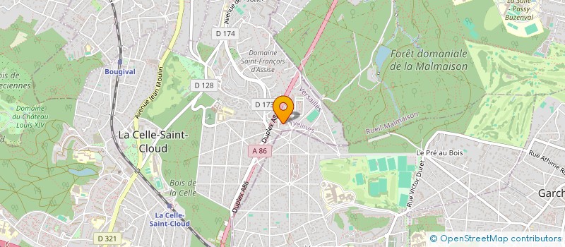 localisation de l'entreprise KOZYR  LE CHESNAY-ROCQUENCOURT