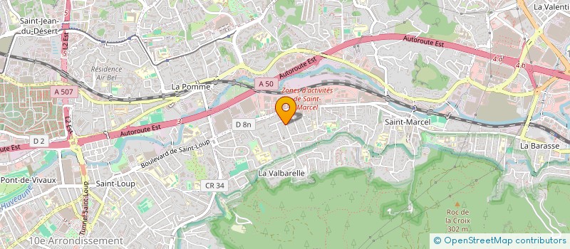 localisation de l'entreprise KP à MARSEILLE