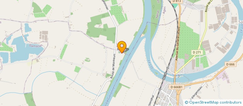 localisation de l'entreprise KP  MONHEURT