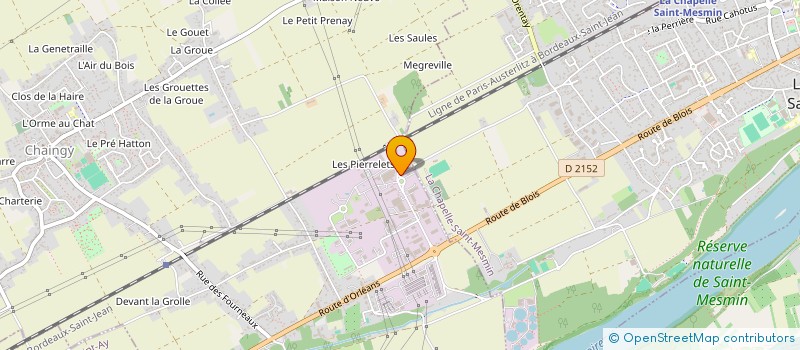 localisation de l'entreprise KP AUTO à ORLEANS