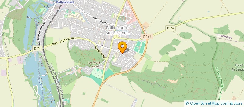 localisation de l'entreprise KP BATECO à BALLANCOURT-SUR-ESSONNE