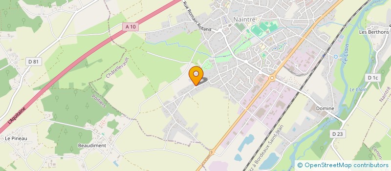 localisation de l'entreprise KP CO  NAINTRE