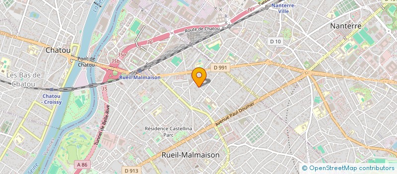 localisation de l'entreprise KP COACHING CONSEIL à RUEIL-MALMAISON