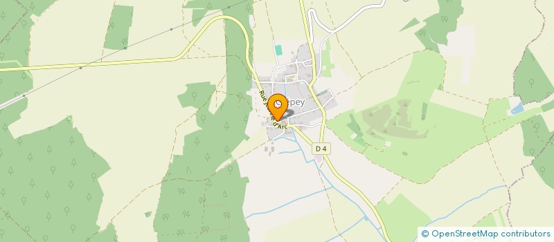 localisation de l'entreprise KP COUVERTURE  CREPEY