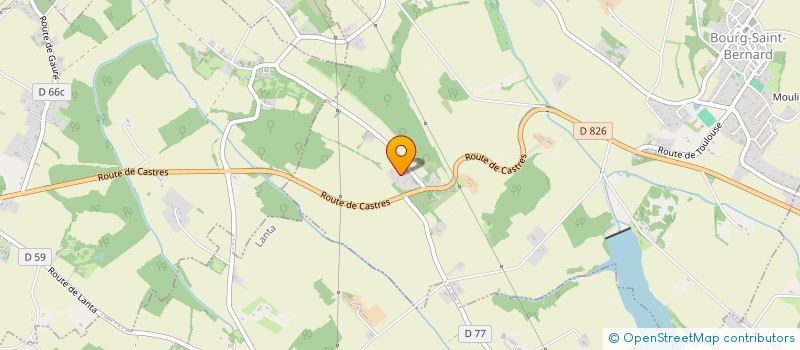 localisation de l'entreprise KP DISTRIBUTION  BOURG-SAINT-BERNARD