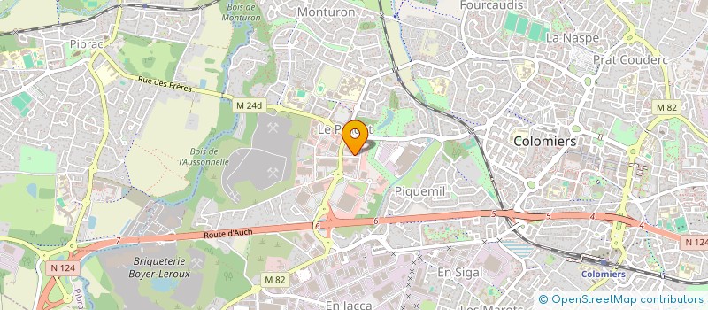 localisation de l'entreprise KP-DP à COLOMIERS