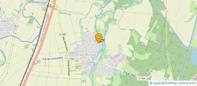 localisation de l'entreprise KP ERSTEIN  ERSTEIN