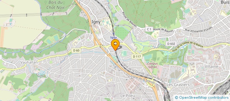 localisation de l'entreprise KP ETANCHEITE à IGNY
